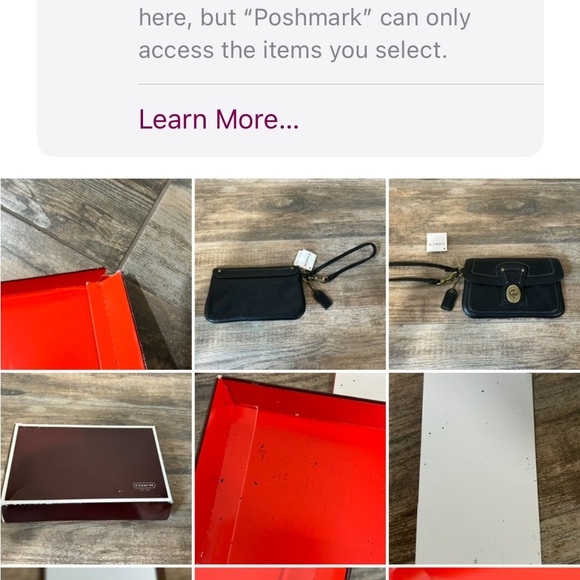 NWT Coach Legacy Vanchetta Black Leather Brass Hardware Wristlet   Y2K - Picture 9 of 9